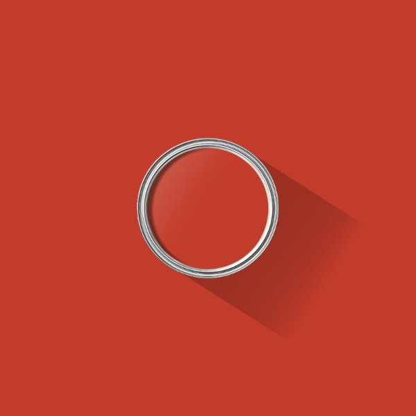 Scarlet paint