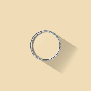 Cream paint